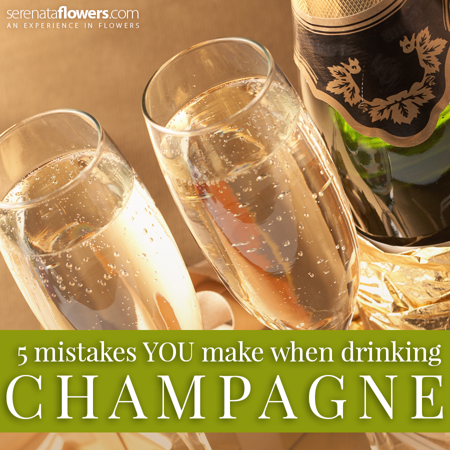 5 mistakes everyone makes when drinking champagne