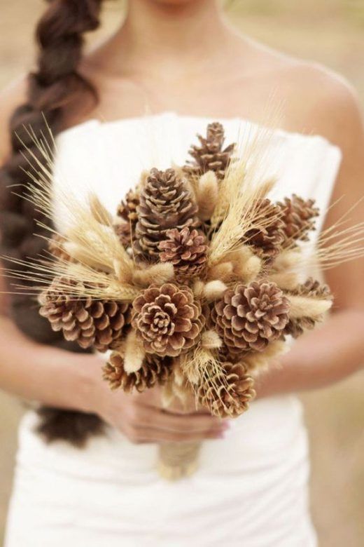 pinecone bouquet