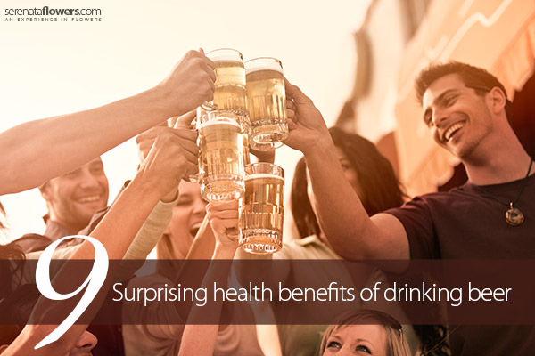 Surprising health benefits of drinking beer