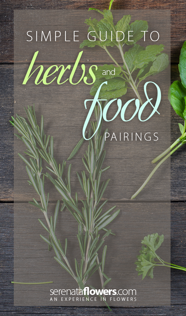 Simple guide to herbs and food pairings