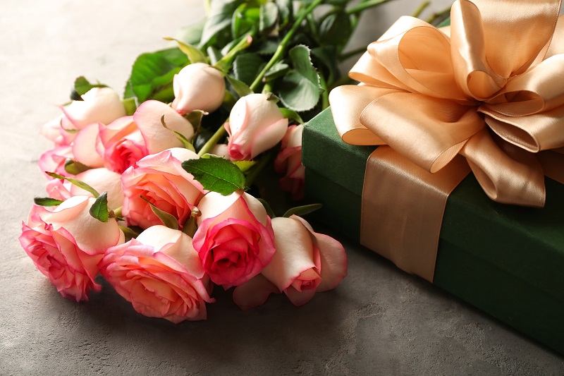 Sending Anonymous Flowers on February 14